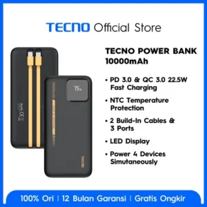 TECNO Powerbank 10000mAh
